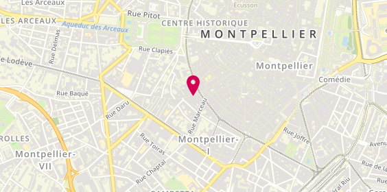 Plan de Bijouterie Kojayan, 3 Rue du Faubourg du Courreau, 34000 Montpellier