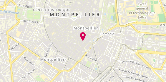Plan de Bijouterie, Joaillerie Lignon, 20 Grand Rue Jean Moulin, 34000 Montpellier