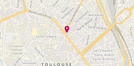 Plan de La Main d'Or, 17 place Jeanne d'Arc, 31000 Toulouse