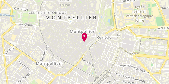 Plan de Pradipna, 5 Grand Rue Jean Moulin, 34000 Montpellier