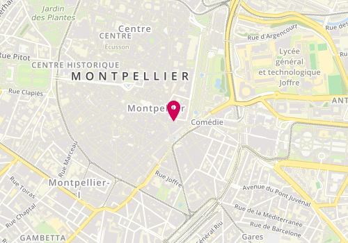 Plan de Frayssinet Joaillier - Official Rolex Retailer, 7 Pass. Lonjon, 34000 Montpellier
