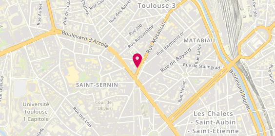 Plan de Pujol Bijouterie - Pujol Arts de Vivre, 3 place Jeanne d'Arc, 31000 Toulouse