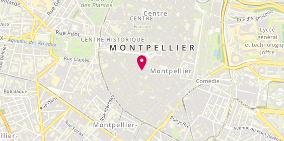 Plan de X.auboiron, 11 Rue Saint Guilhem, 34000 Montpellier