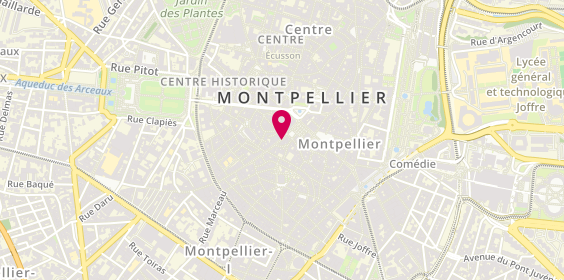 Plan de Bijouterie PALA PIOUSH, 9 Rue Saint-Guilhem, 34000 Montpellier