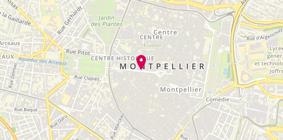 Plan de Bijouterie Pala, 17 Rue Foch, 34000 Montpellier