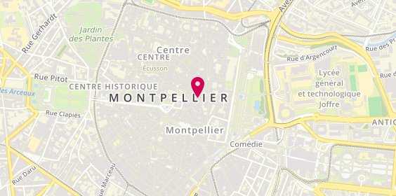 Plan de Mbj, 28 Rue Aiguillerie, 34000 Montpellier