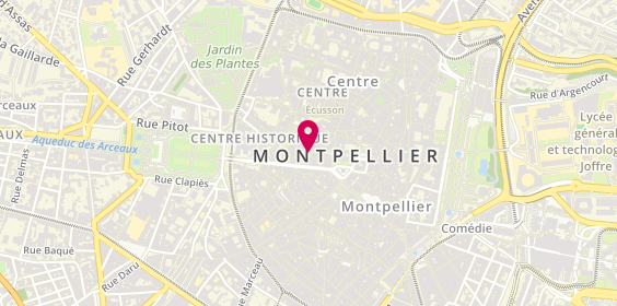 Plan de DESEUSTE Franck, 16 Rue du Palais des Guilhem, 34000 Montpellier