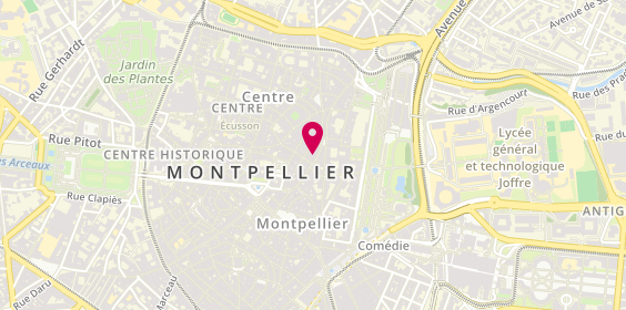 Plan de ARSENIC, 37 Rue de l'Aiguillerie, 34000 Montpellier