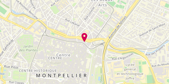Plan de Atelier AKKA, 23 Boulevard Louis Blanc, 34000 Montpellier