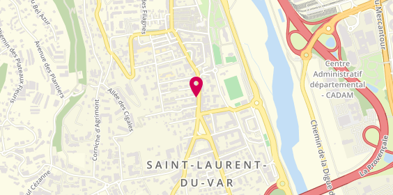 Plan de Bijouterie Anquetil, 73 avenue du Général Leclerc, 06700 Saint-Laurent-du-Var