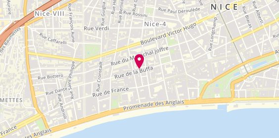 Plan de Legris raymonde, 26 Rue Buffa, 06000 Nice