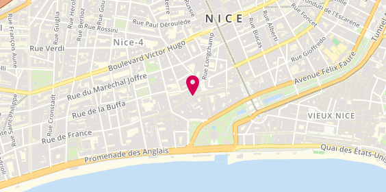 Plan de Bemon Folie Bijoux, 19 Rue Masséna, 06000 Nice