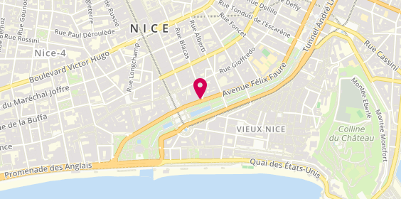 Plan de Luxury Watches, 14 avenue Félix Faure, 06000 Nice