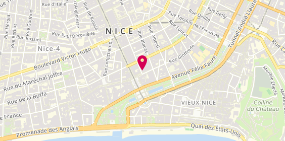 Plan de Bijouterie Affaires d'Or : Achat Or Nice, 64 Rue Gioffredo, 06000 Nice