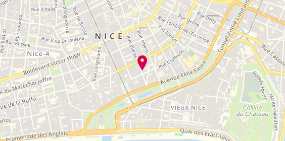 Plan de Botella fabrice, 56 Rue Gioffredo, 06000 Nice