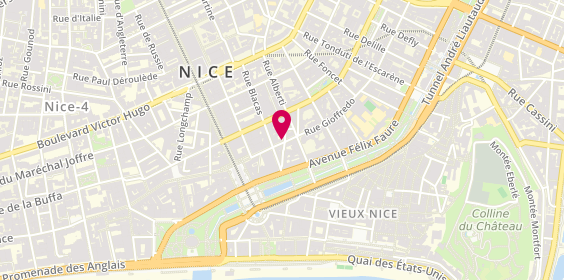 Plan de Comptoir National de l'Or, 54 Rue Gioffredo, 06000 Nice