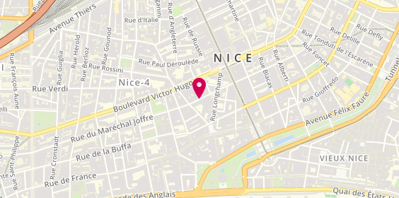 Plan de Bijouterie Joaillerie Allegrini, 11 Bis Rue du Maréchal Joffre, 06000 Nice