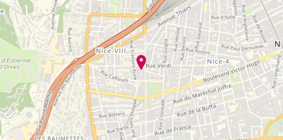 Plan de KOSER Mirhan, 47 Boulevard Gambetta, 06000 Nice