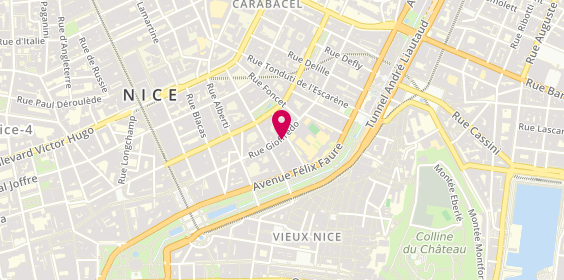 Plan de Ecauvre Joëlle, 29 Rue Gioffredo, 06000 Nice