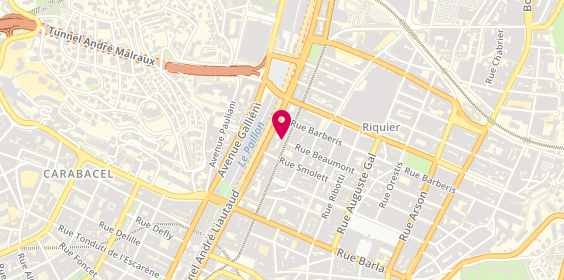 Plan de L'Atelier Bijoux Or, 24 avenue de la République, 06300 Nice