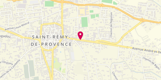 Plan de Sybel Créations, 28 avenue de la Libération, 13210 Saint-Rémy-de-Provence