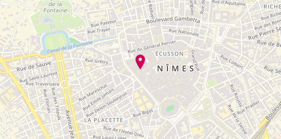 Plan de Ligne de Bohème, 38 Rue de la Madeleine, 30000 Nîmes