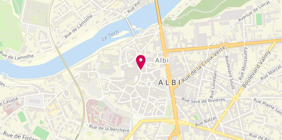 Plan de Bijouterie Sabatier, 4 Rue Saint-Julien, 81000 Albi