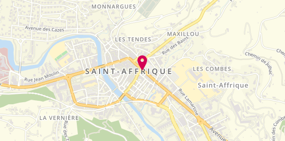 Plan de Bijouterie Maurel, 1 Boulevard République, 12400 Saint-Affrique