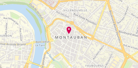 Plan de Bijouterie Minh-Thanh, 20 Rue d'Auriol, 82000 Montauban