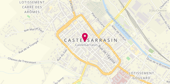 Plan de Castels l'Or, 17 Rue Antonin Delzers, 82100 Castelsarrasin