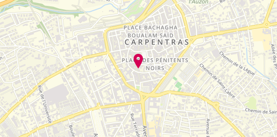 Plan de Bijouterie Joris, 9 Rue de la République, 84200 Carpentras