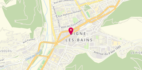 Plan de Bijouterie Albert Guilde des Orfevres, 39 Boulevard Gassendi, 04000 Digne-les-Bains