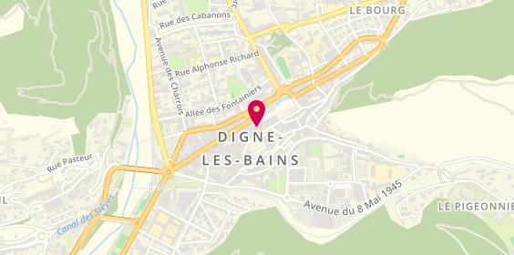 Plan de Myrtille, 39 Rue de l'Hubac, 04000 Digne-les-Bains