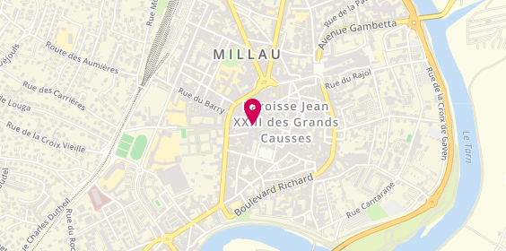 Plan de Mineraux Fossiles Bijoux, 33 Rue Droite, 12100 Millau