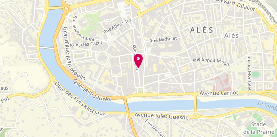Plan de Bijouterie STOËRI, 36 Rue d'Avéjan, 30100 Alès