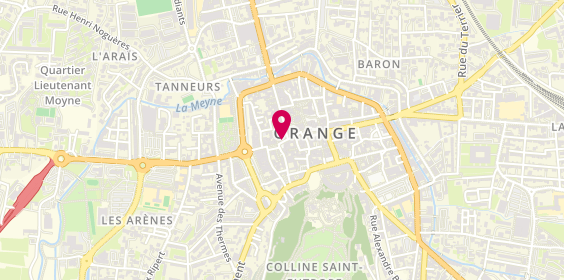 Plan de Ophélia, 25 Rue Saint-Martin, 84100 Orange