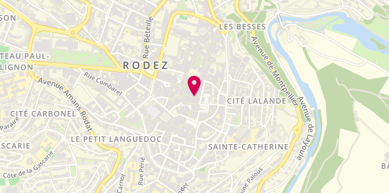 Plan de Bijouterie Roux, 10 Bis Rue Neuve, 12000 Rodez