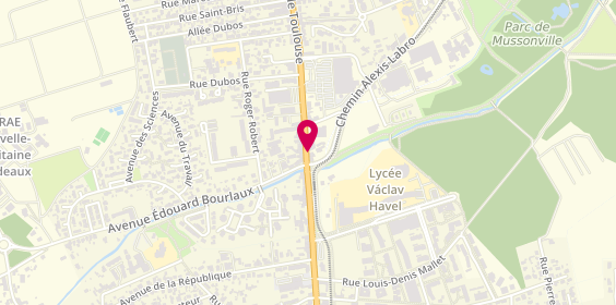 Plan de Bijouterie Ledentu - Joaillier, 500 Route de Toulouse, 33130 Bègles