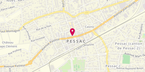 Plan de Le Lys d'Or, 18 avenue Pasteur, 33600 Pessac