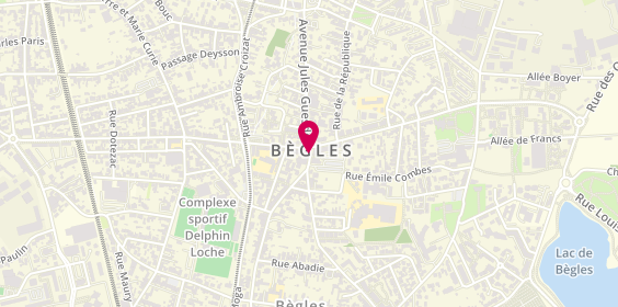 Plan de Dream Bijoux, Place du Quatorze Juillet, 33130 Bègles