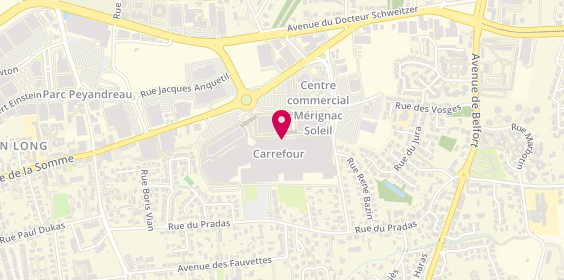 Plan de Cleor, Centre Commercial Mérignac Soleil
52 avenue de la Somme, 33700 Mérignac