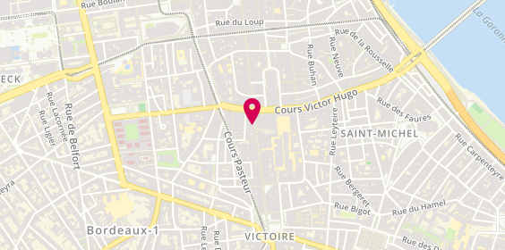 Plan de Bijouterie la Croix d'Or RUBINO, 191 Rue Sainte-Catherine, 33000 Bordeaux