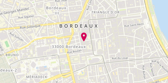 Plan de Mil'Argent, 36 Rue des Remparts, 33000 Bordeaux