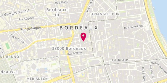 Plan de URREA - Bijoux Anciens & d'Occasion, 30 Rue des Remparts, 33000 Bordeaux