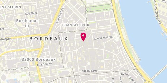 Plan de Histoire d'Or, Centre Commercial, Promenade Sainte-Catherine
9 Rue Margaux, 33000 Bordeaux