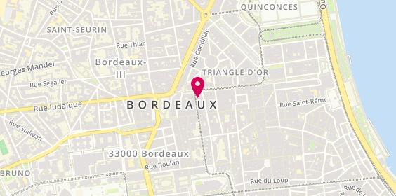 Plan de CBBO Comptoir Bordelais du bijou d'Occasion - ACHAT OR BORDEAUX Vente Or Bordeaux, 6 Rue Vital Carles, 33000 Bordeaux