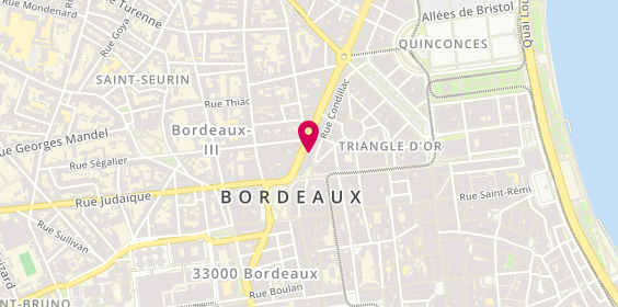 Plan de Boutique Crésus Bordeaux, 18 Cr Georges Clemenceau, 33000 Bordeaux