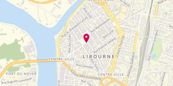 Plan de Oressence Joaillerie Carine Gi Rard, 12 Place Abel Surchamp, 33500 Libourne