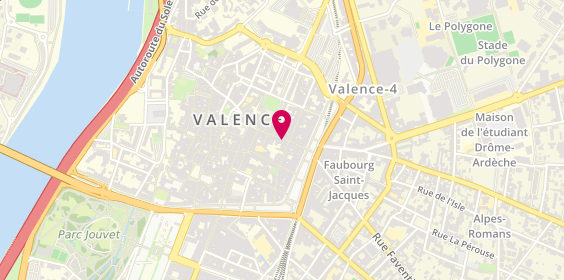 Plan de Bel'Argent Valence, 60 Rue Madier de Montjau, 26000 Valence