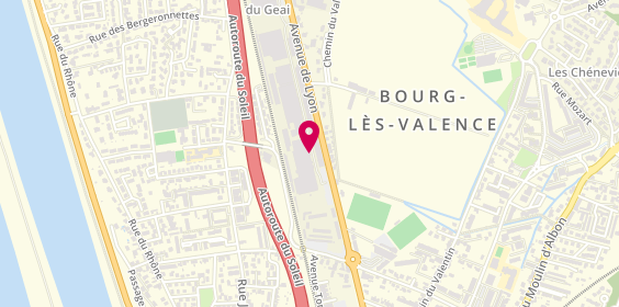 Plan de Apprets Services, 99 avenue de Lyon, 26500 Bourg-lès-Valence